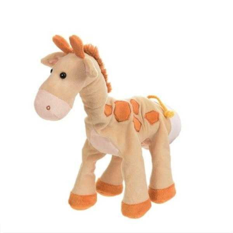 Vârsta - Papusa de mana girafa, Egmont toys, 0-1 ani +