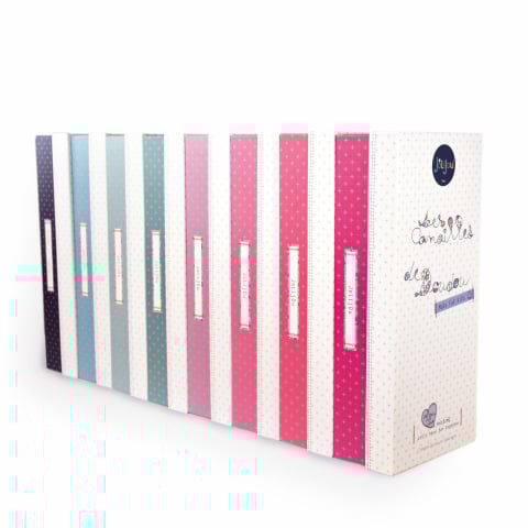 Papusa Floryne, 36 cm, material textil, rosu [3]