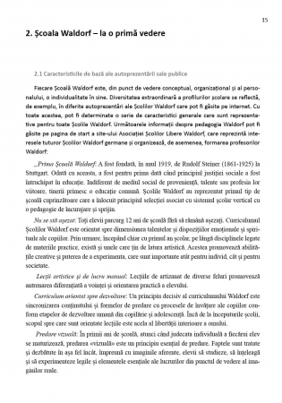 Pedagogia Waldorf: O introducere critica, DPH, 2-3 ani + [2]