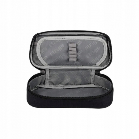 Penar un compartiment,Strigo cu separator si buzunar interior, neechipat, Pisici [2]