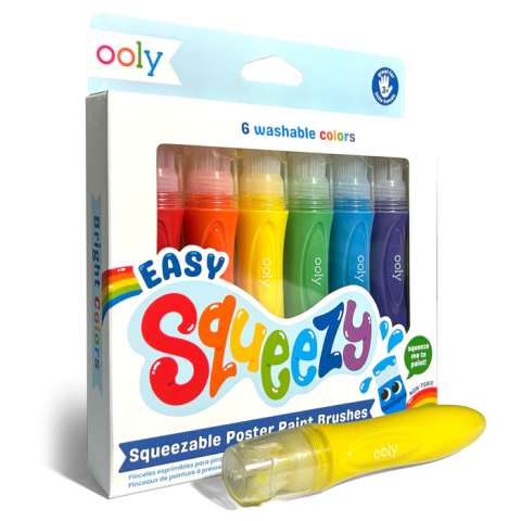 Pensule cu vopsea lichida Easy Squeezy - Set de 6 [2]