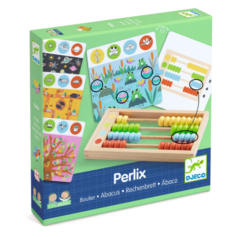 Jucarii copii 4-5 ani - Perlix Djeco, joc cu calcule, 4-5 ani +