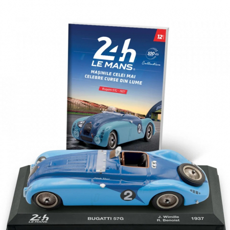 24h Le Mans - Bugatti 57G - 1937 - ediția nr. 12 (24h Le Mans), Centauria Italy, 12 ani +