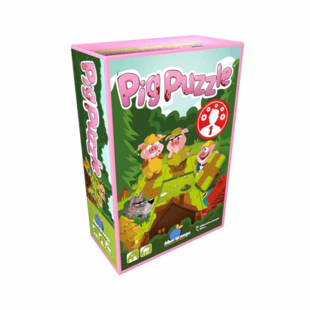 Vârsta - PIG PUZZLE, Blue Orange, 4-5 ani +