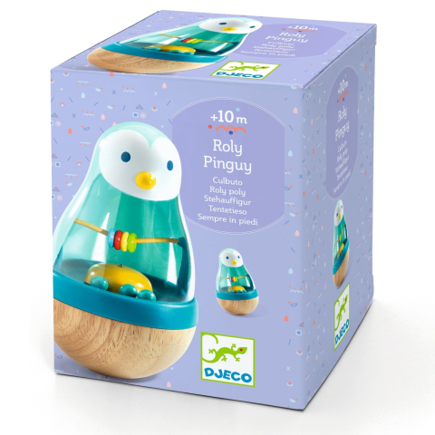 Pinguinul Roly Pingui Djeco, 1-2 ani + [2]