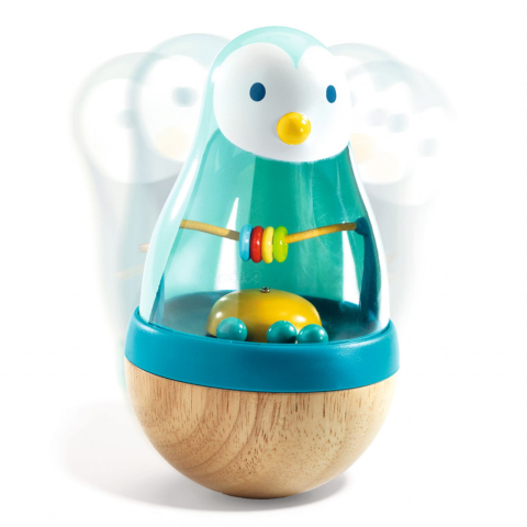 Vârsta - Pinguinul Roly Pingui Djeco, 1-2 ani +