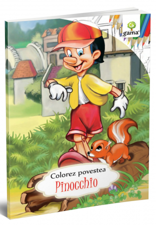 Vârsta - Pinocchio, Editura Gama, 2-3 ani +