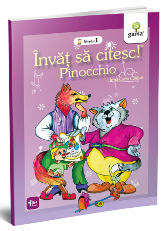 Jucarii baieti - Pinocchio, Editura Gama, 4-5 ani +