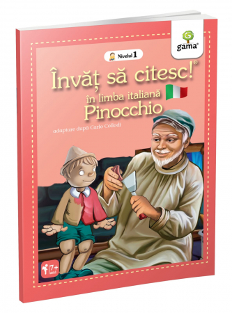 Jucarii baieti - Pinocchio, Editura Gama, 6-7 ani +