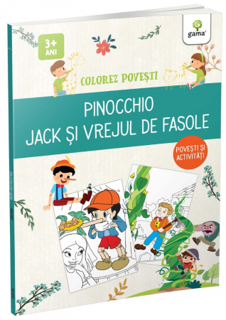 Carti pentru copii - Pinocchio & Jack și vrejul de fasole