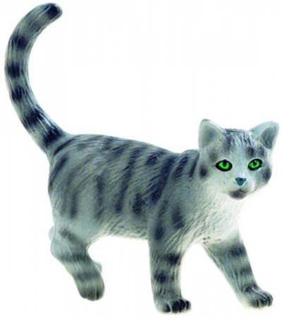 Figurine animale domestice - Pisica vargata Minka, Bullyland, 2-3 ani +