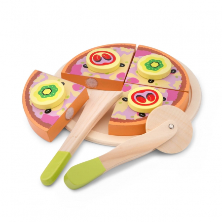 Bucatarii copii - Pizza Funghi, New Classic Toys, 2-3 ani +