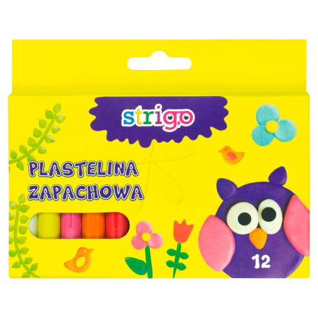 Vârsta - Plastilina parfumata Strigo 12 culori