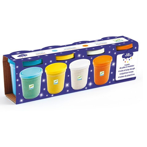 Vârsta - Plastilina stralucitoare Djeco, 1-2 ani +