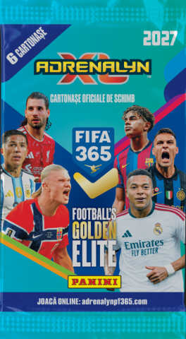 Colectiile Panini - Plic cu 6 cartonase +1 cupon digital, Panini Fifa 365 Adrenalyn 2026-2027
