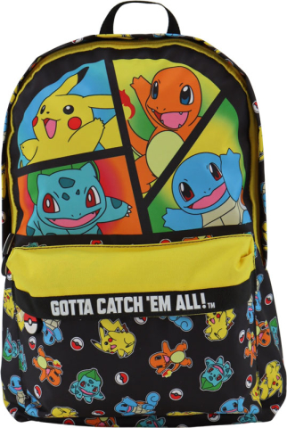 POKEMON, Ghiozdan scolar 1 compartiment si buzunar in fata 42x30x18 cm [1]