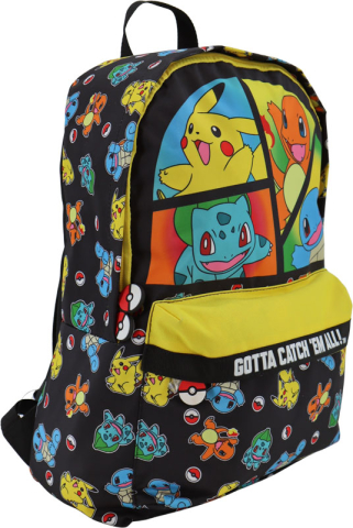 POKEMON, Ghiozdan scolar 1 compartiment si buzunar in fata 42x30x18 cm [2]