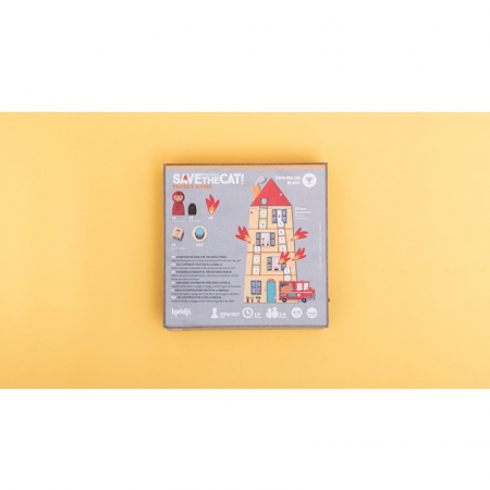 Pompierii salveaza pisica, joc de cooperare varianta de buzunar, Londji, 4-8 ani [2]