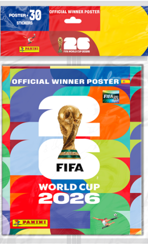 Articole pentru colectionari - POSTER OFICIAL SPANIA-CAMPIOANA MONDIALA PANINI FIFA WORLD CUP 2026™