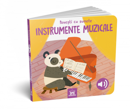 Carti bebelusi - Povesti cu sunete - Instrumente muzicale