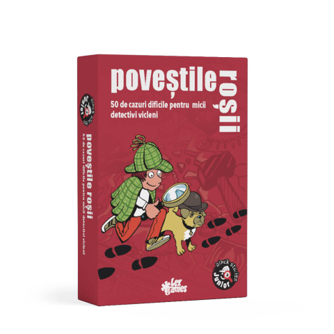 Jocuri de societate - Povesti Intunecate Junior: Povestile Rosii,  +8 ani