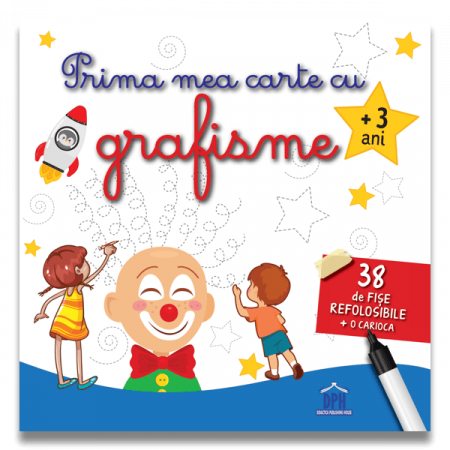 Produse - Prima mea carte cu grafisme, DPH, 2-3 ani +