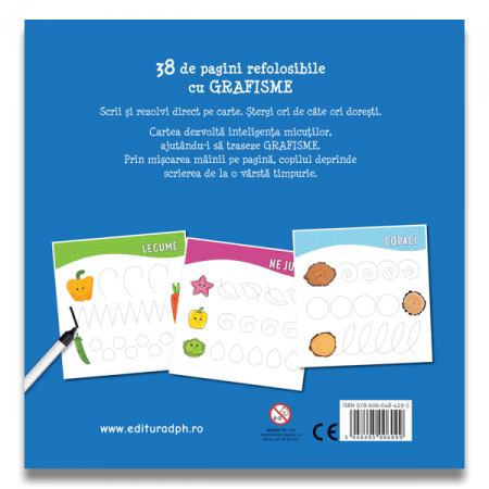 Prima mea carte cu grafisme, DPH, 2-3 ani + [1]