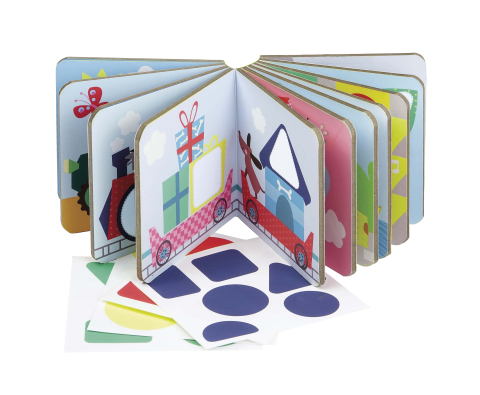 Prima mea carte cu stickere, Forme Geometrice [5]