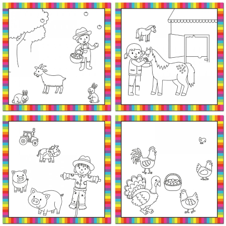 Prima mea carticica Water Magic - Animalutele de la ferma, Galt, 1-2 ani + [2]