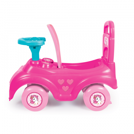 Vehicule - Prima mea masinuta roz - Unicorn, DOLU, 1-2 ani +