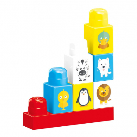 Primele cuburi de construit - 100 piese, DOLU, 1-2 ani + [3]