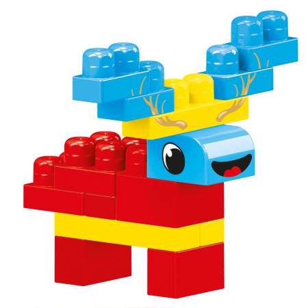 Primele cuburi de construit - 100 piese, DOLU, 1-2 ani + [1]