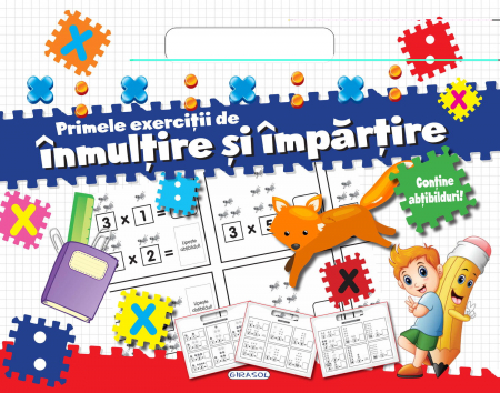 Cărți educative pentru copii - Primele exercitii de inmultire si impartire