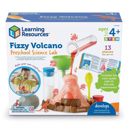 Jocuri experimente stiintifice - Primul meu set de experimente - Eruptia vulcanului