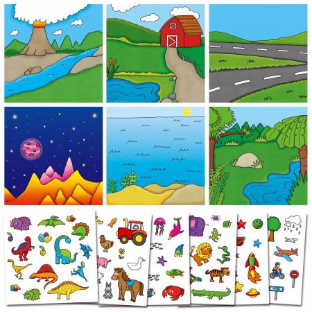 Primul meu set de stickere, Galt, 2-3 ani + [2]