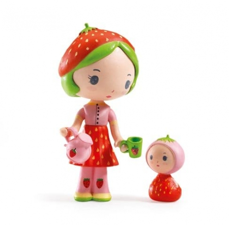 Jocuri de rol - Printesa Capsunica, Berry si Lila, Djeco, 2-3 ani +