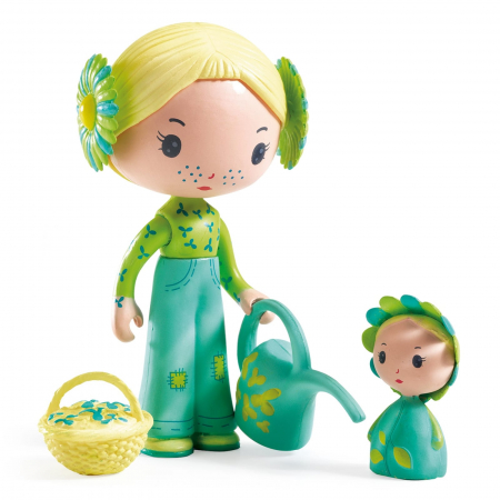 Jucarii si jocuri copii - Printesa florilor, Flore si Bloom, Djeco, 4-5 ani +