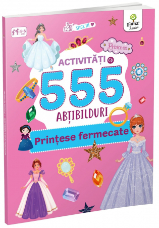 Vârsta - Printese fermecate, Editura Gama, 4-5 ani +