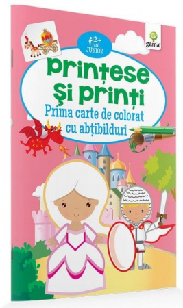 Jucarii copii 2-3 ani - Prinţese şi prinţi, Editura Gama, 2-3 ani +