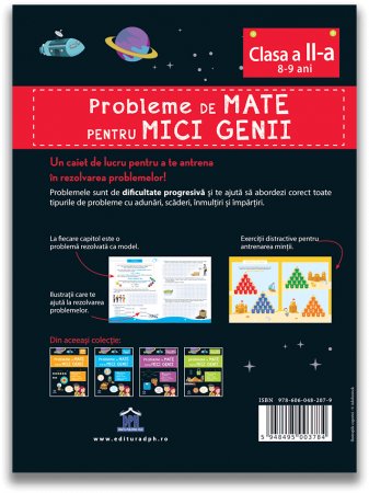 Probleme de mate pentru mici genii - clasa a II-a, DPH, 8-9 ani + [1]