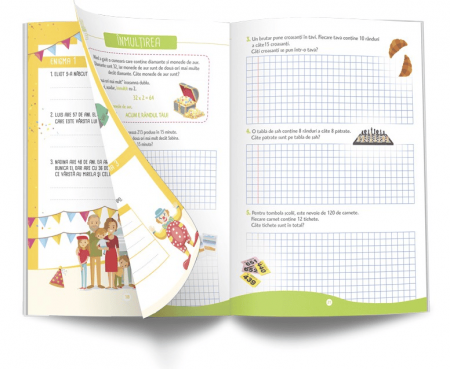 Probleme de mate pentru mici genii - clasa a III-a, DPH, 8-9 ani + [2]