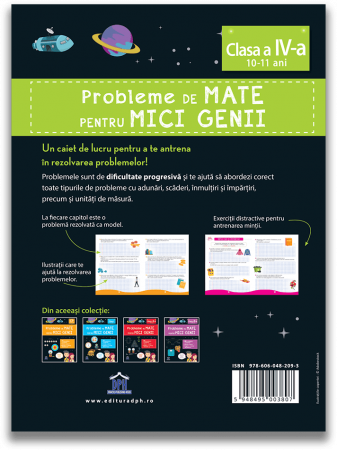 Probleme de mate pentru mici genii - clasa a IV-a, DPH, 10-11 ani + [1]