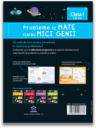 Probleme de mate pentru mici genii - clasa I, DPH, 6-7 ani + [1]