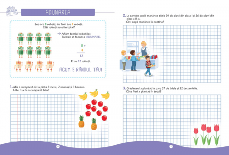 Probleme de mate pentru mici genii - clasa I, DPH, 6-7 ani + [3]