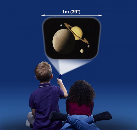 Proiector tip lanterna - In spatiu, Brainstorm, 2-3 ani + [5]