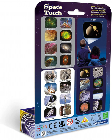 Proiector tip lanterna - In spatiu, Brainstorm, 2-3 ani + [1]