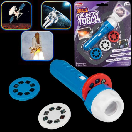 Vârsta - Proiector tip lanterna - Spatiul cosmic, TOBAR, 4-5 ani +