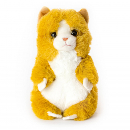 Pui de Pisică Ginger 17 cm in cutie - Jucarie de plus Living Nature [1]