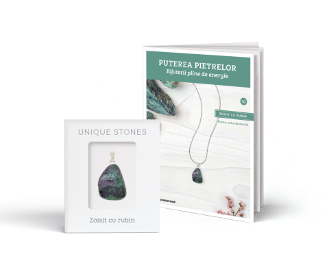 Puterea Pietrelor - Bijuterii pline de energie - Puterea Pietrelor- Revista 10: Zoisit cu rubin
