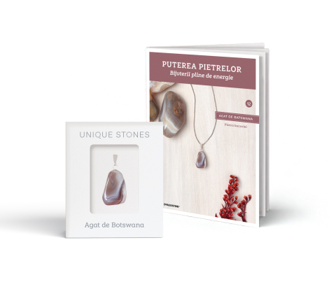 Puterea Pietrelor - Bijuterii pline de energie - Puterea Pietrelor- Revista 12: Agat de Botswana